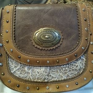 Leather & Lace Purse